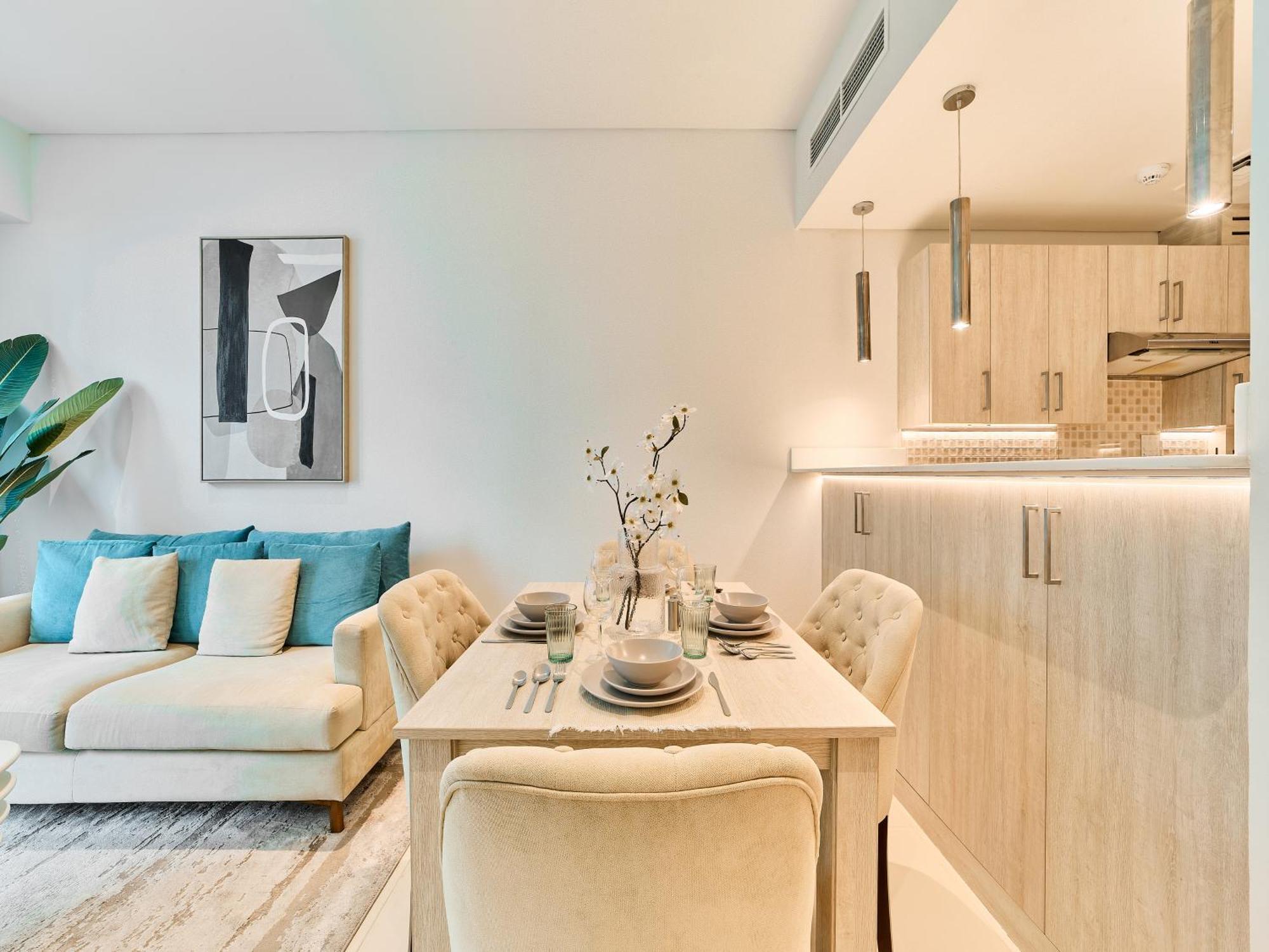 First Class Apartments In Seven Palm With Direct Access To The West Palm Beach And Nakheel Mall Dubai Room photo